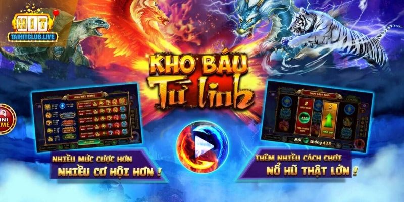 Những ưu điểm nổi bật nhất của game Slots Kho Báu Tứ Linh